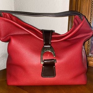 SOLD!!!!! Dooney & Bourke Cranberry Belvedere Cros